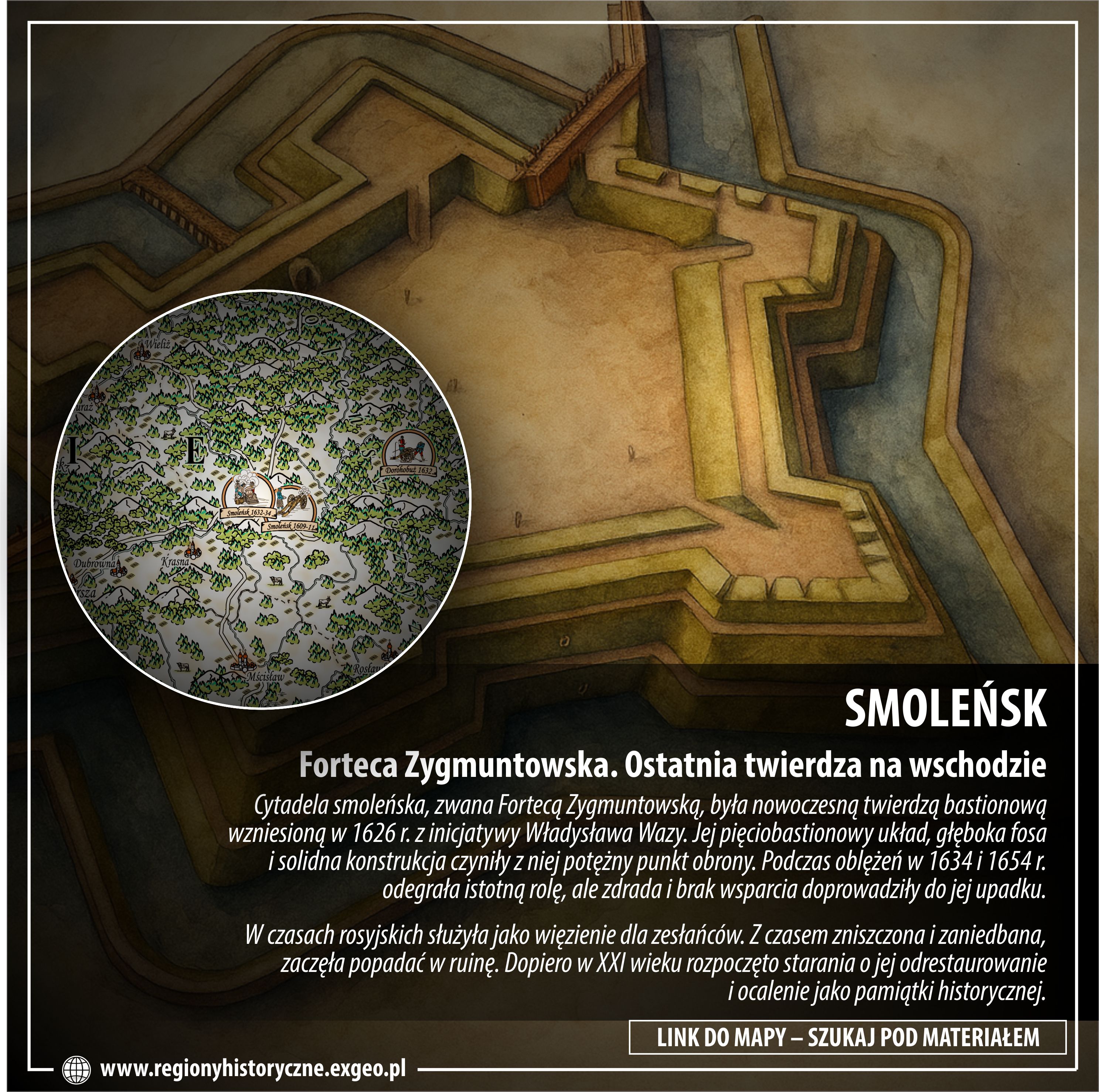 SMOLEŃSK | Forteca Zygmuntowska. Ostatnia twierdza na wschodzie